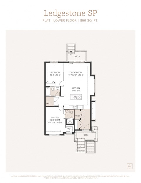 a floor plan of a bedroom apartment